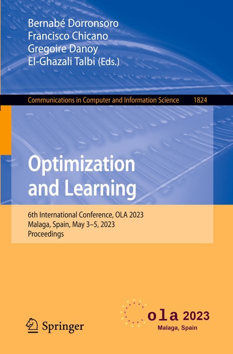 Optimization and Learning, Buch