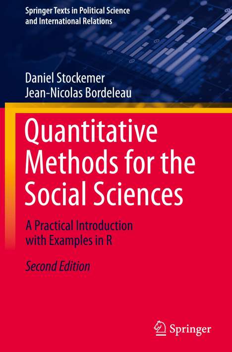Jean-Nicolas Bordeleau: Quantitative Methods for the Social Sciences, Buch