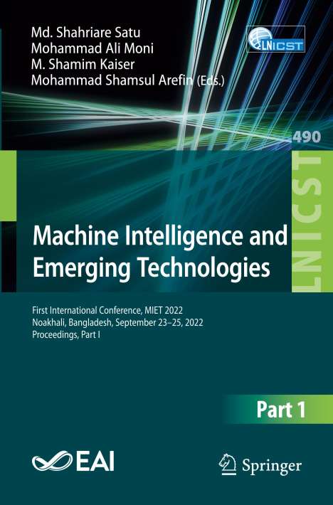 Machine Intelligence and Emerging Technologies, Buch