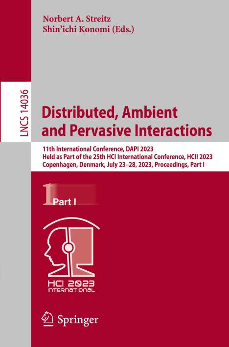 Distributed, Ambient and Pervasive Interactions, Buch