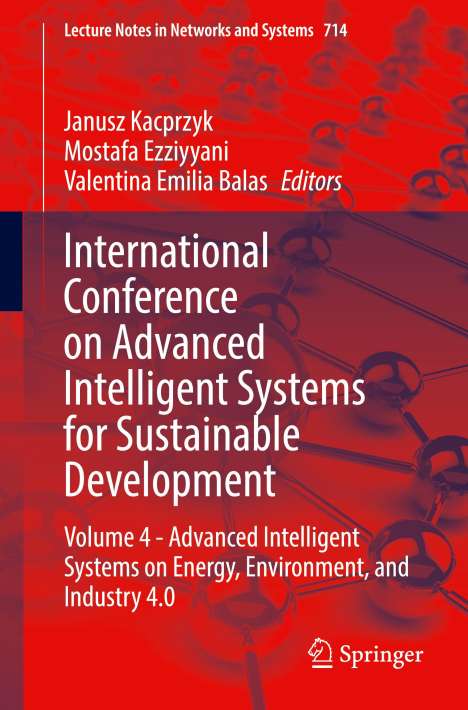 International Conference on Advanced Intelligent Systems for Sustainable Development, Buch