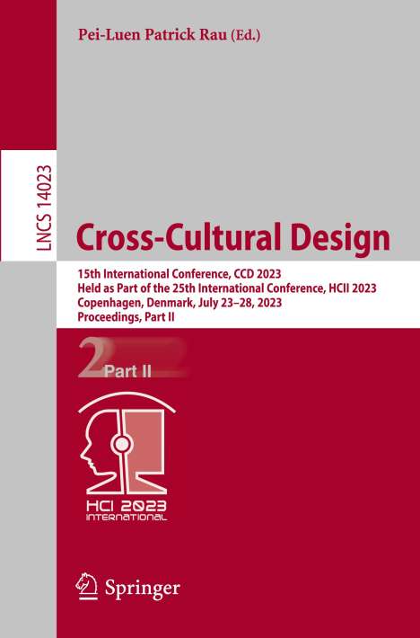 Cross-Cultural Design, Buch