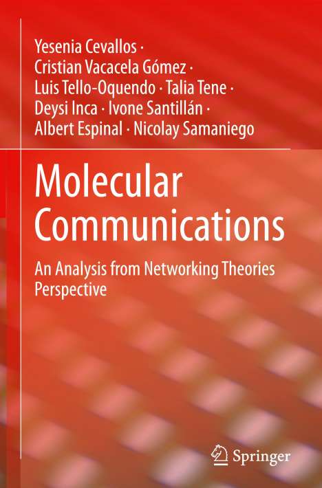 Yesenia Cevallos: Molecular Communications, Buch