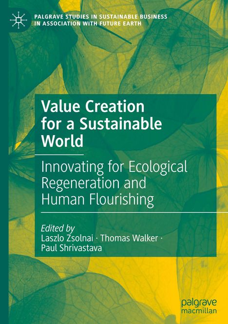 Value Creation for a Sustainable World, Buch