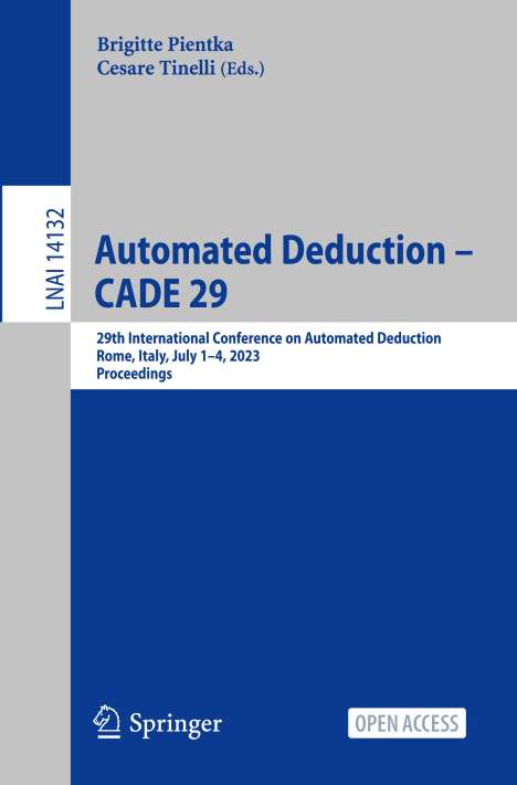 Automated Deduction ¿ CADE 29, Buch