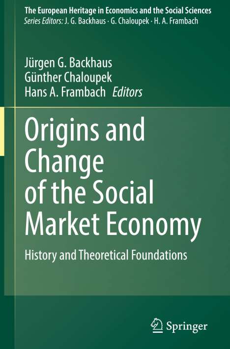 Origins and Change of the Social Market Economy, Buch