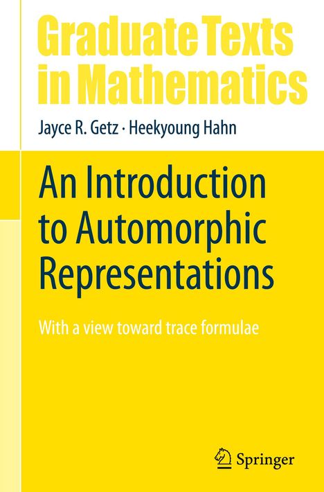 Heekyoung Hahn: An Introduction to Automorphic Representations, Buch