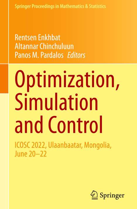 Optimization, Simulation and Control, Buch