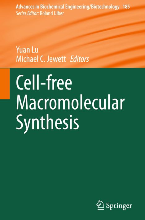 Cell-free Macromolecular Synthesis, Buch