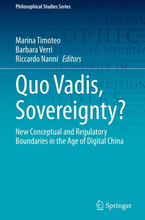 Quo Vadis, Sovereignty?, Buch