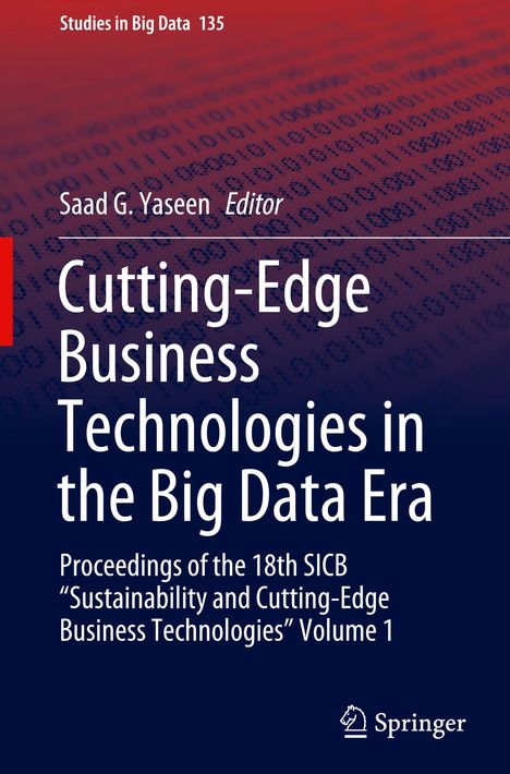 Cutting-Edge Business Technologies in the Big Data Era, Buch