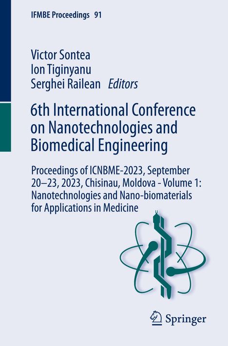 6th International Conference on Nanotechnologies and Biomedical Engineering, Buch
