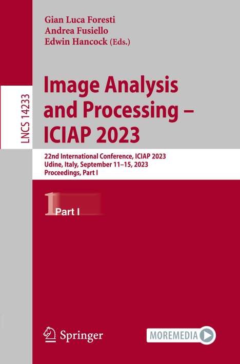 Image Analysis and Processing ¿ ICIAP 2023, Buch