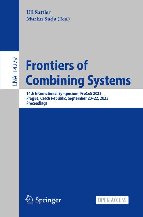 Frontiers of Combining Systems, Buch