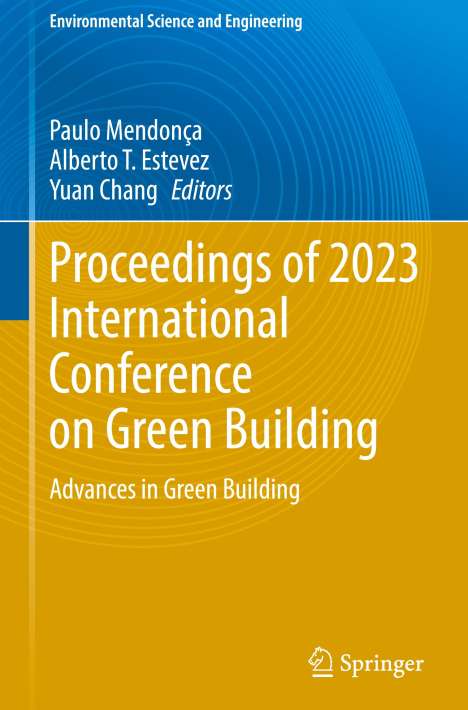 Proceedings of 2023 International Conference on Green Building, Buch