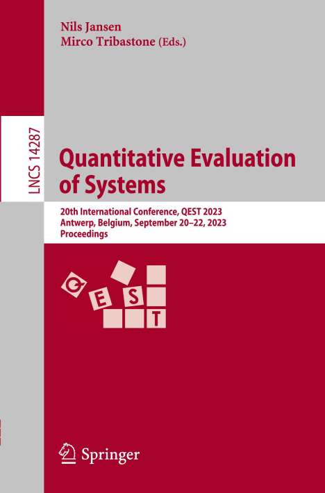 Quantitative Evaluation of Systems, Buch