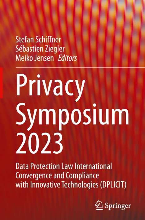 Privacy Symposium 2023, Buch