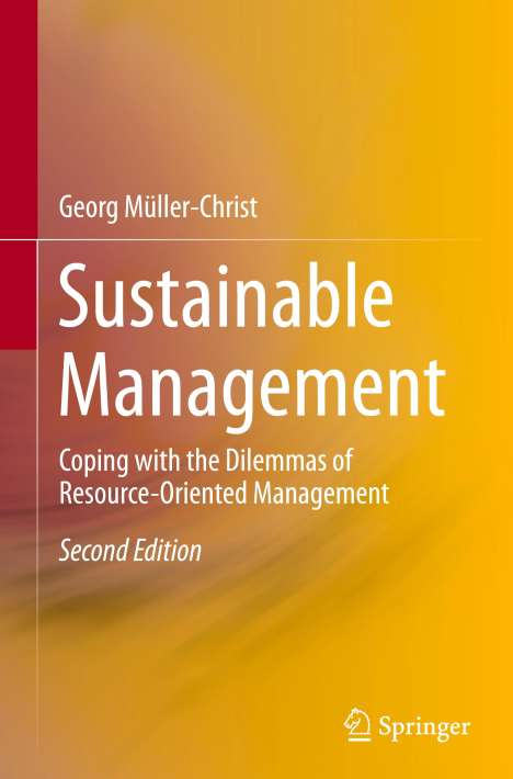 Georg Müller-Christ: Sustainable Management, Buch