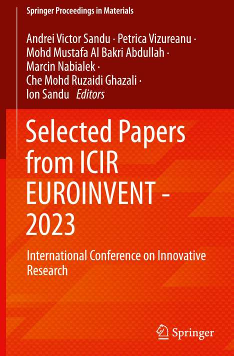 Selected Papers from ICIR EUROINVENT - 2023, Buch