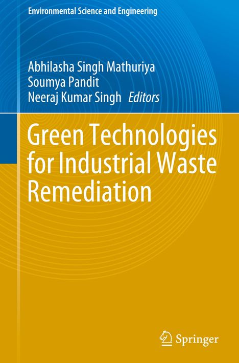 Green Technologies for Industrial Waste Remediation, Buch