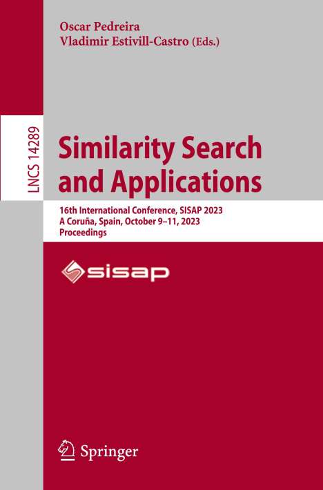 Similarity Search and Applications, Buch