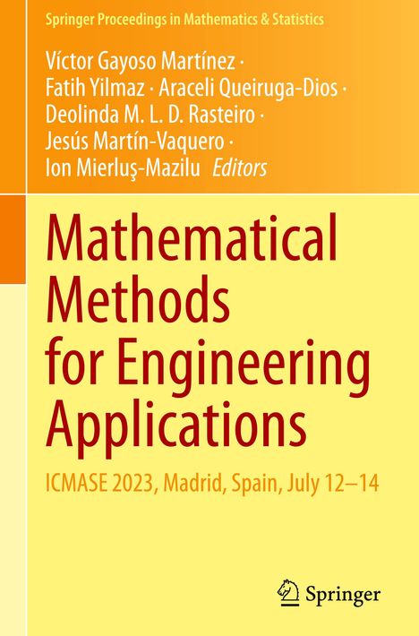 Mathematical Methods for Engineering Applications, Buch