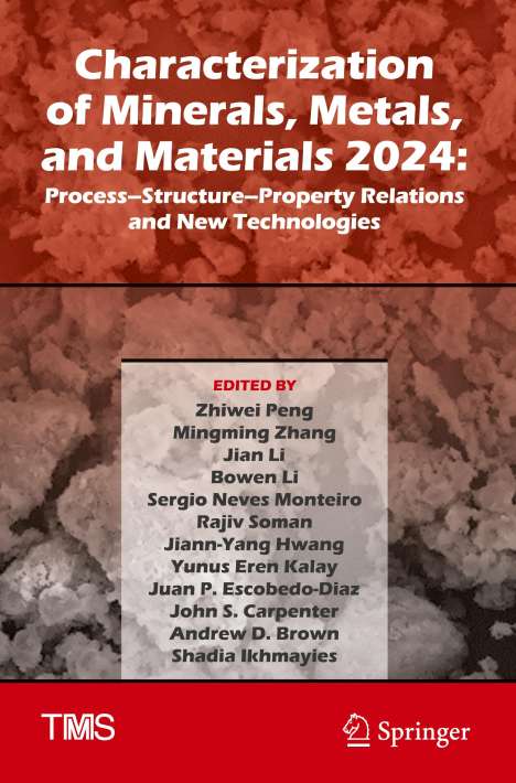 Characterization of Minerals, Metals, and Materials 2024, Buch