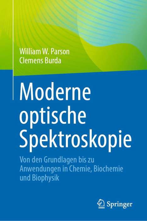 William W. Parson: Moderne optische Spektroskopie, Buch
