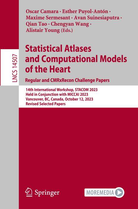Statistical Atlases and Computational Models of the Heart. Regular and CMRxRecon Challenge Papers, Buch