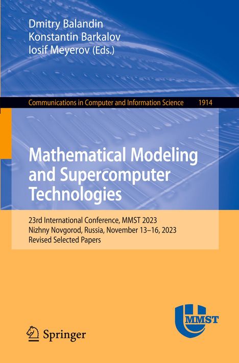 Mathematical Modeling and Supercomputer Technologies, Buch