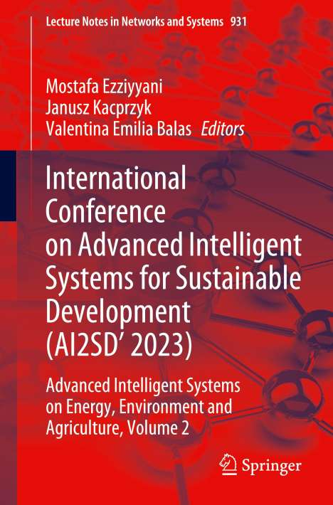 International Conference on Advanced Intelligent Systems for Sustainable Development (AI2SD'2023), Buch