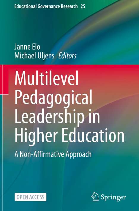 Multilevel Pedagogical Leadership in Higher Education, Buch