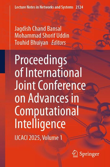 "Lecture Notes in Networks and Systems 2124. Herausgeber: Jagdish Chand Bansal, Mohammad Shorif Uddin, Touhid Bhuiyan. Logo."