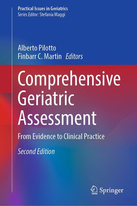 „Comprehensive Geriatric Assessment: From Evidence to Clinical Practice, Second Edition“. Springer-Logo unten.