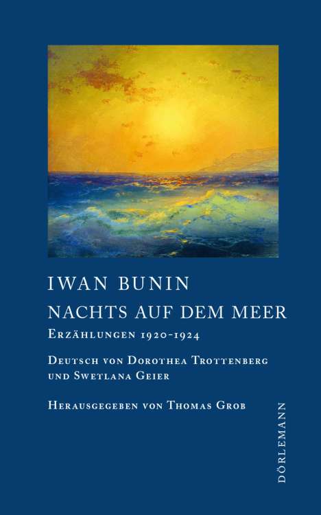 Iwan Bunin: Nachts auf dem Meer, Buch