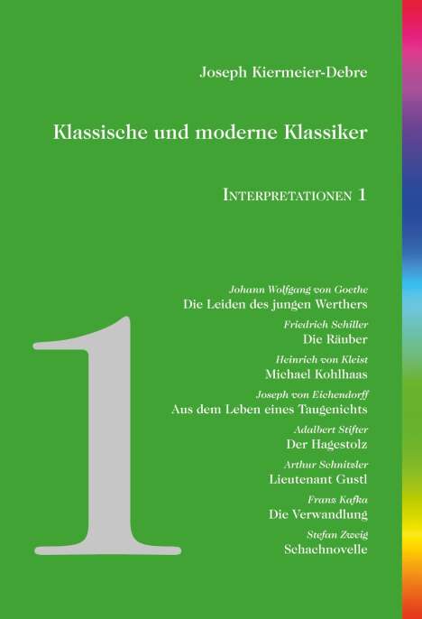 Joseph Kiermeier-Debre: Klassische und moderne Klassiker, Buch