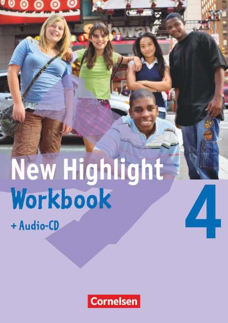 Gwen Berwick: New Highlight 4: 8. Schuljahr. Workbook mit Text-CD, Buch