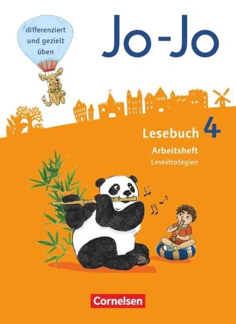 Manuela Hantschel: Jo-Jo Lesebuch 4. Schuljahr - Allgemeine Ausgabe - Arbeitsheft Lesestrategien, Buch