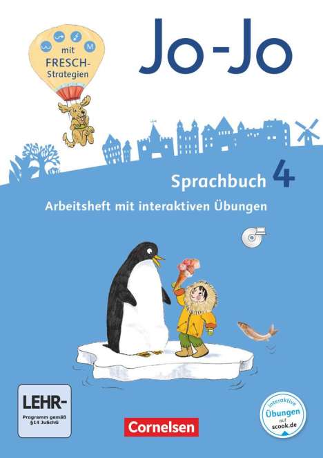 Frido Brunold: Jo-Jo Sprachbuch 4. Schuljahr - Allgemeine Ausgabe - Arbeitsheft, Buch
