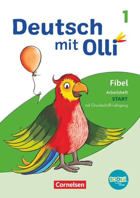 Silke Bergmann: Deutsch mit Olli Erstlesen 1. Schuljahr. Arbeitsheft Start in Grundschrift, Buch