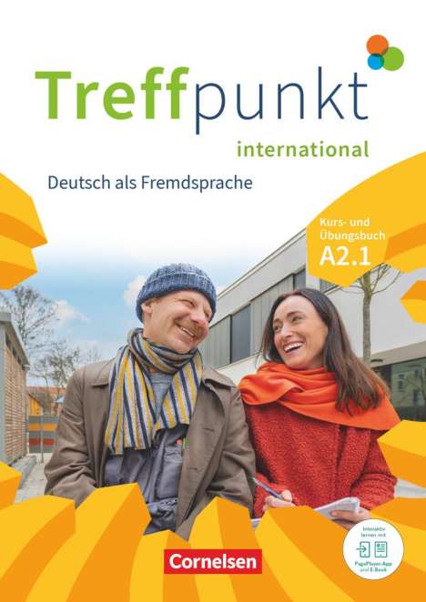 Martina Schäfer: Treffpunkt. Deutsch als Zweitsprache in Alltag &amp; Beruf A2. Teilband 01 - Kursbuch und Übungsbuch, Buch