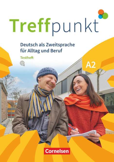 Carmen Dusemund-Brackhahn: Treffpunkt. Deutsch als Zweitsprache in Alltag &amp; Beruf A2. Gesamtband - Testheft mit Audios online, Buch