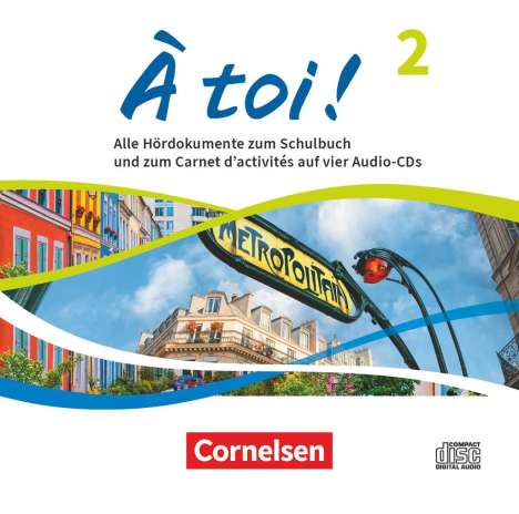 À toi ! Band 2 - Audio-CDs, CD