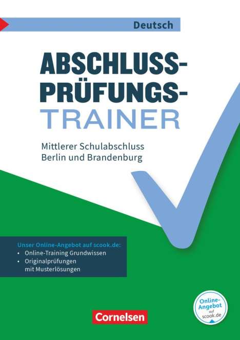 Thomas Brand: Abschlussprüfungstrainer Deutsch 10. Schuljahr - Berlin und Brandenburg - Mittlerer Schulabschluss, Buch