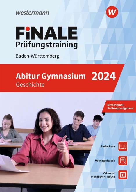 Falk Herbrechtsmeier: FiNALE Prüfungstraining Abitur Baden-Württemberg. Geschichte 2024, 1 Buch und 1 Diverse
