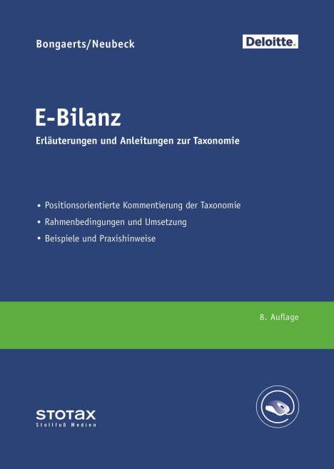 Dirk Bongaerts: E-Bilanz, Buch