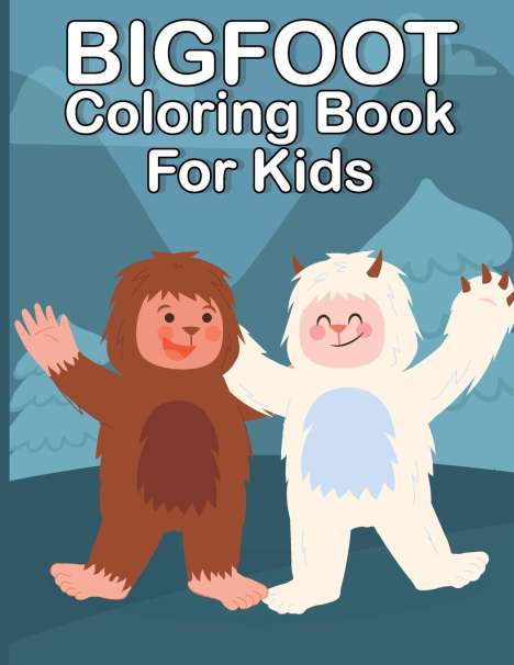 Laura Bidden: Bigfoot Activity Book for Kids, Buch