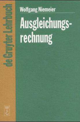 Wolfgang Niemeier: Ausgleichungsrechnung, Buch