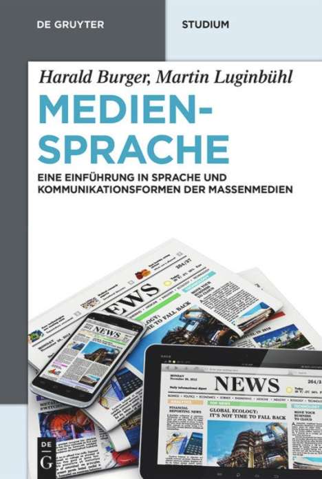 Harald Burger: Mediensprache, Buch