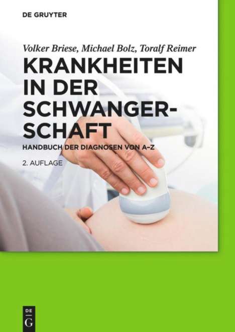 Volker Briese: Krankheiten in der Schwangerschaft, Buch